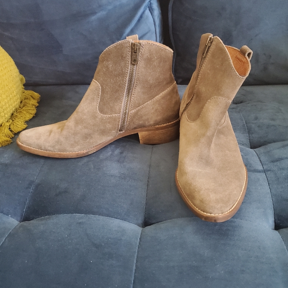Madewell 1937 barnwood boots